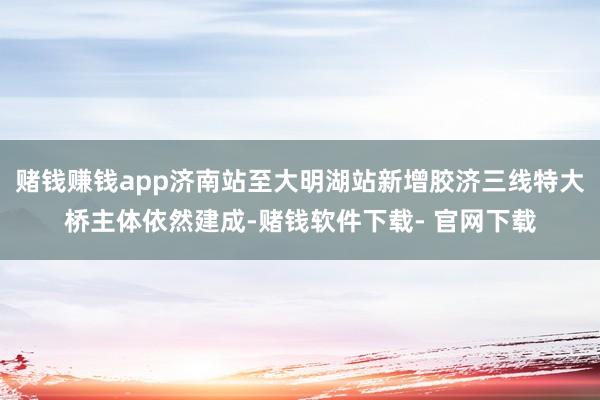 赌钱赚钱app济南站至大明湖站新增胶济三线特大桥主体依然建成-赌钱软件下载- 官网下载