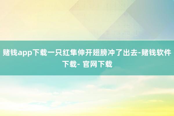 赌钱app下载一只红隼伸开翅膀冲了出去-赌钱软件下载- 官网下载